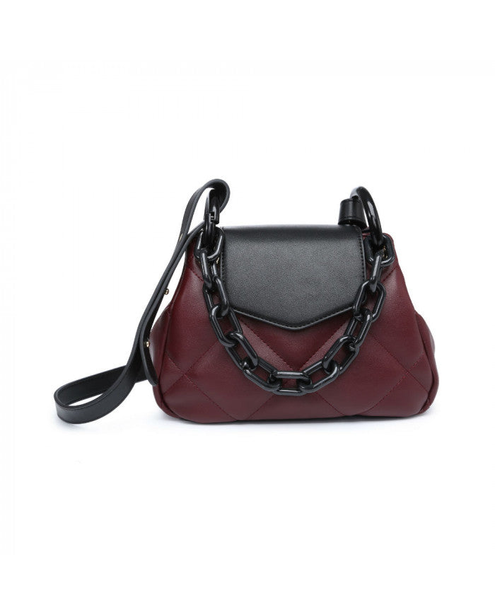 Craze London Cross body bag with Metal Chain