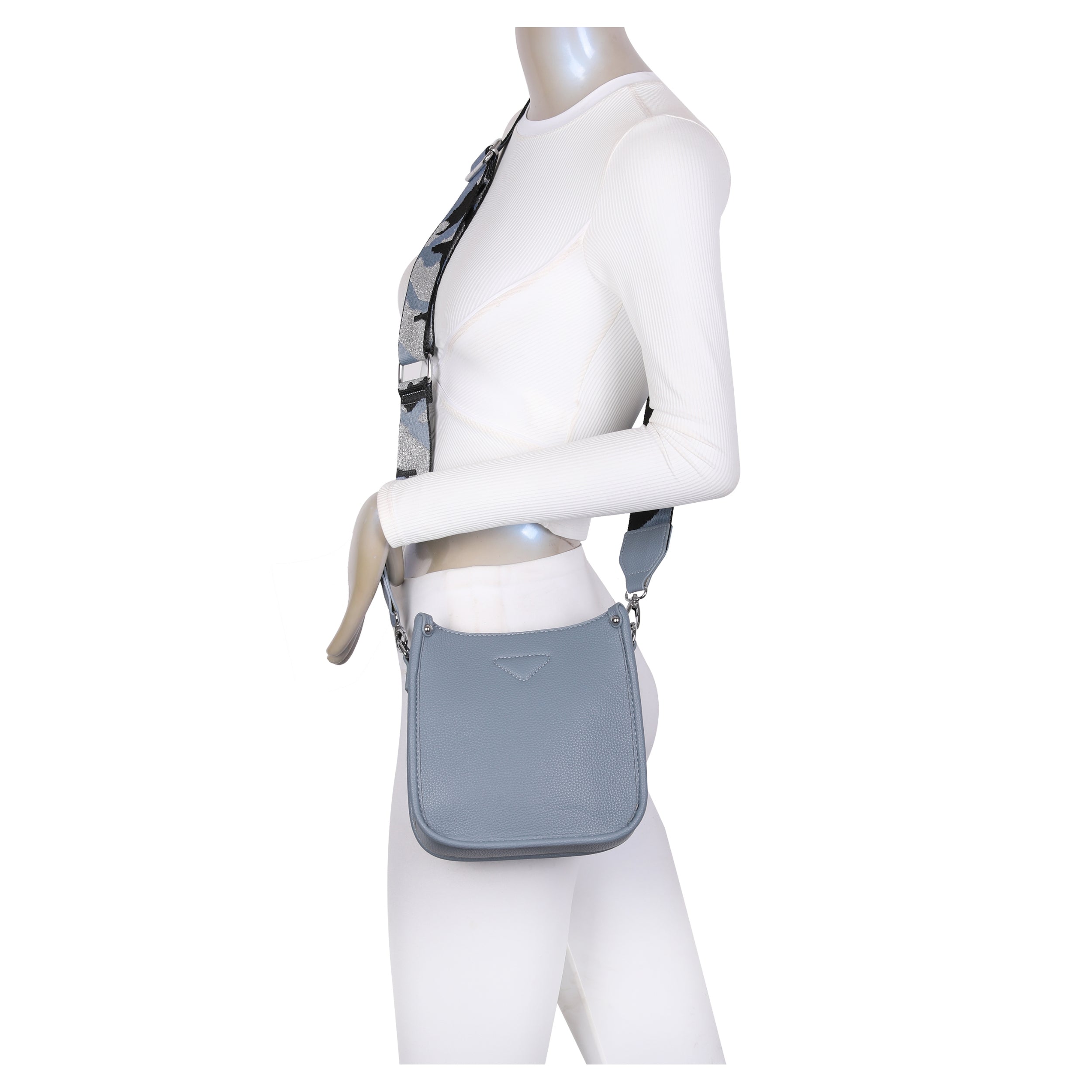 Craze London Crossbody bag with Top Magdot Closure