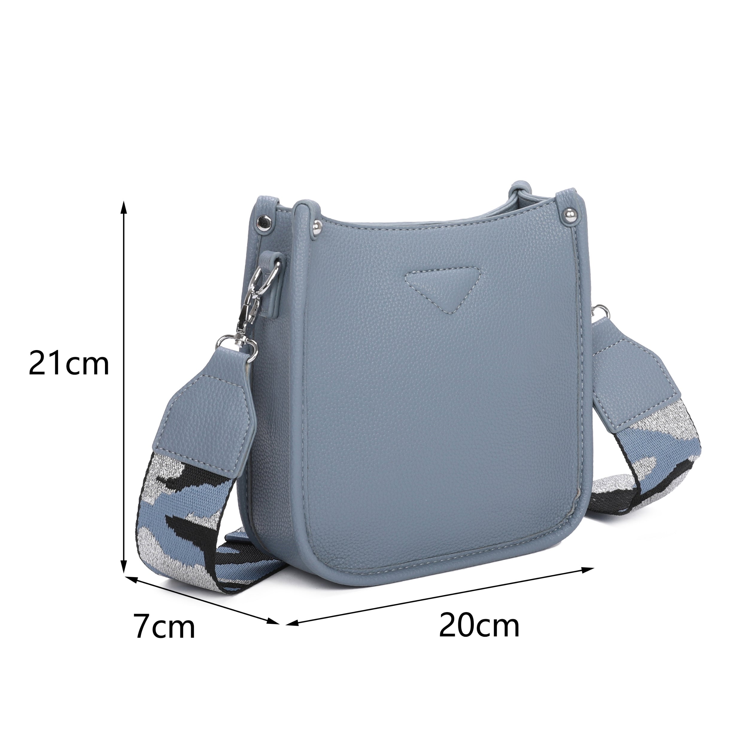Craze London Crossbody bag with Top Magdot Closure