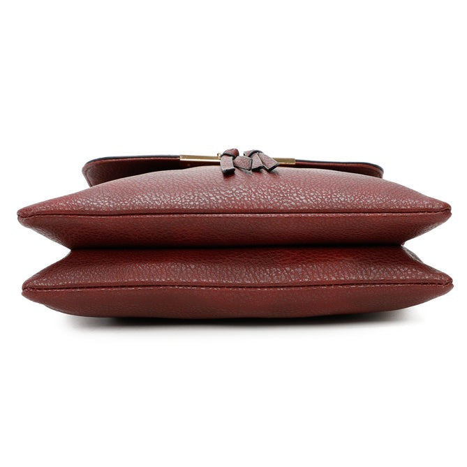 Craze London Crossbody bag with Top and Front Zip Closure