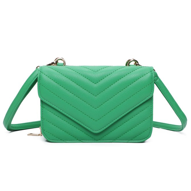 Craze London Crossbody bag with flapover magdot