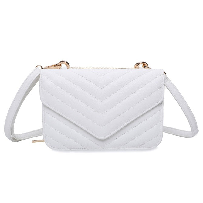 Craze London Crossbody bag with flapover magdot