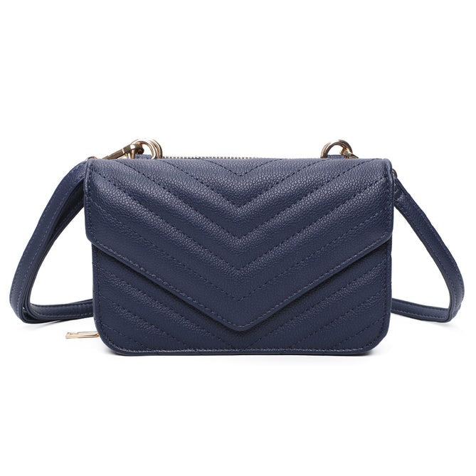 Craze London Crossbody bag with flapover magdot