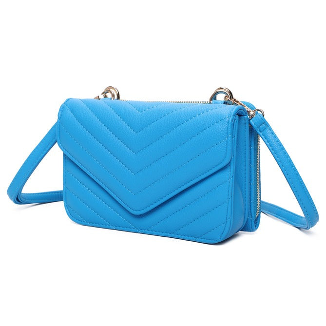 Craze London Crossbody bag with flapover magdot