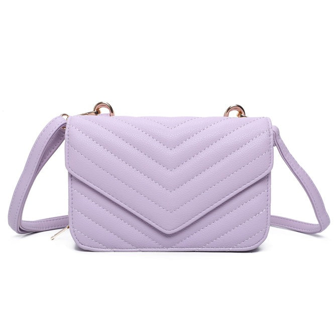 Craze London Crossbody bag with flapover magdot