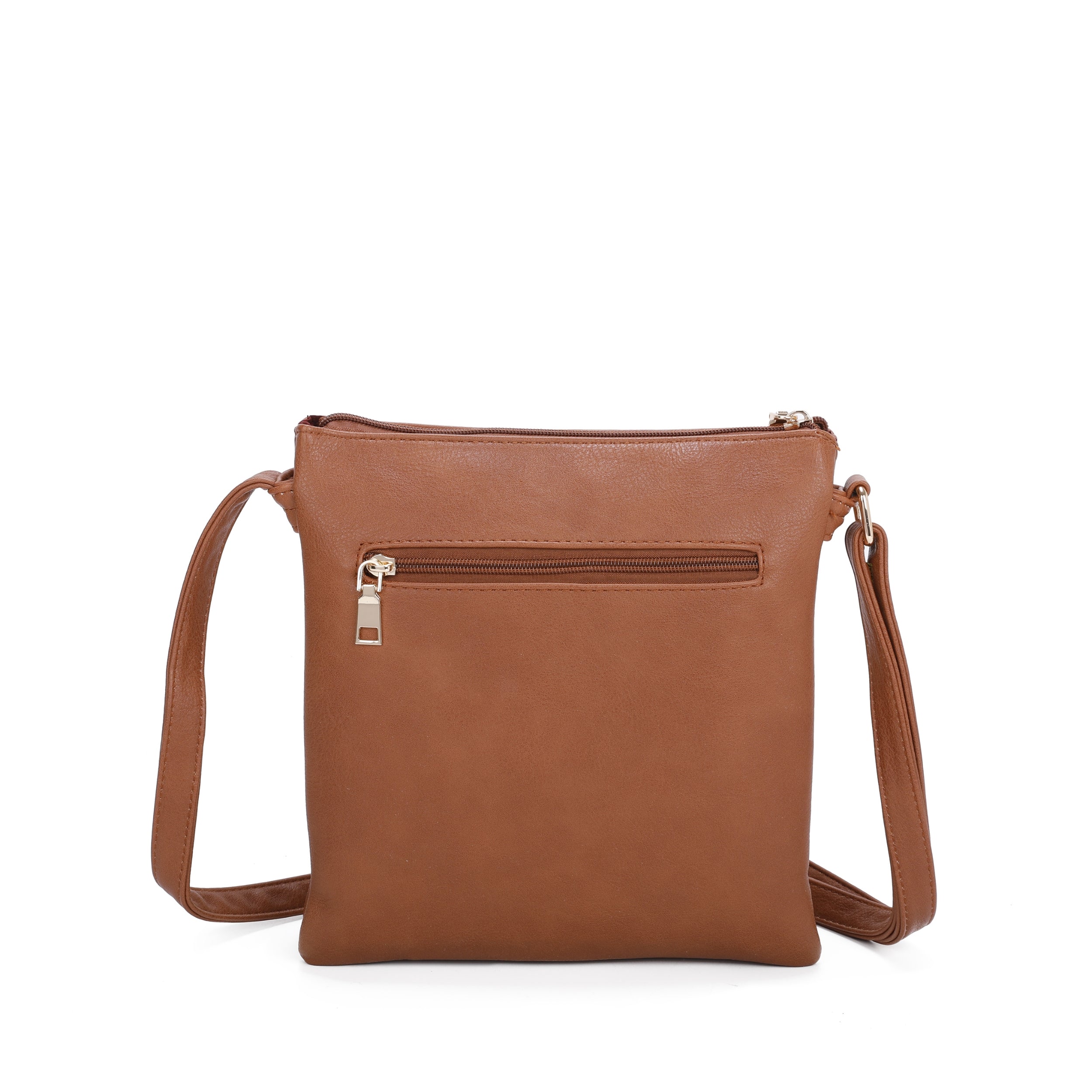 Craze London Crossbody bag withh Outer back zipped pocket