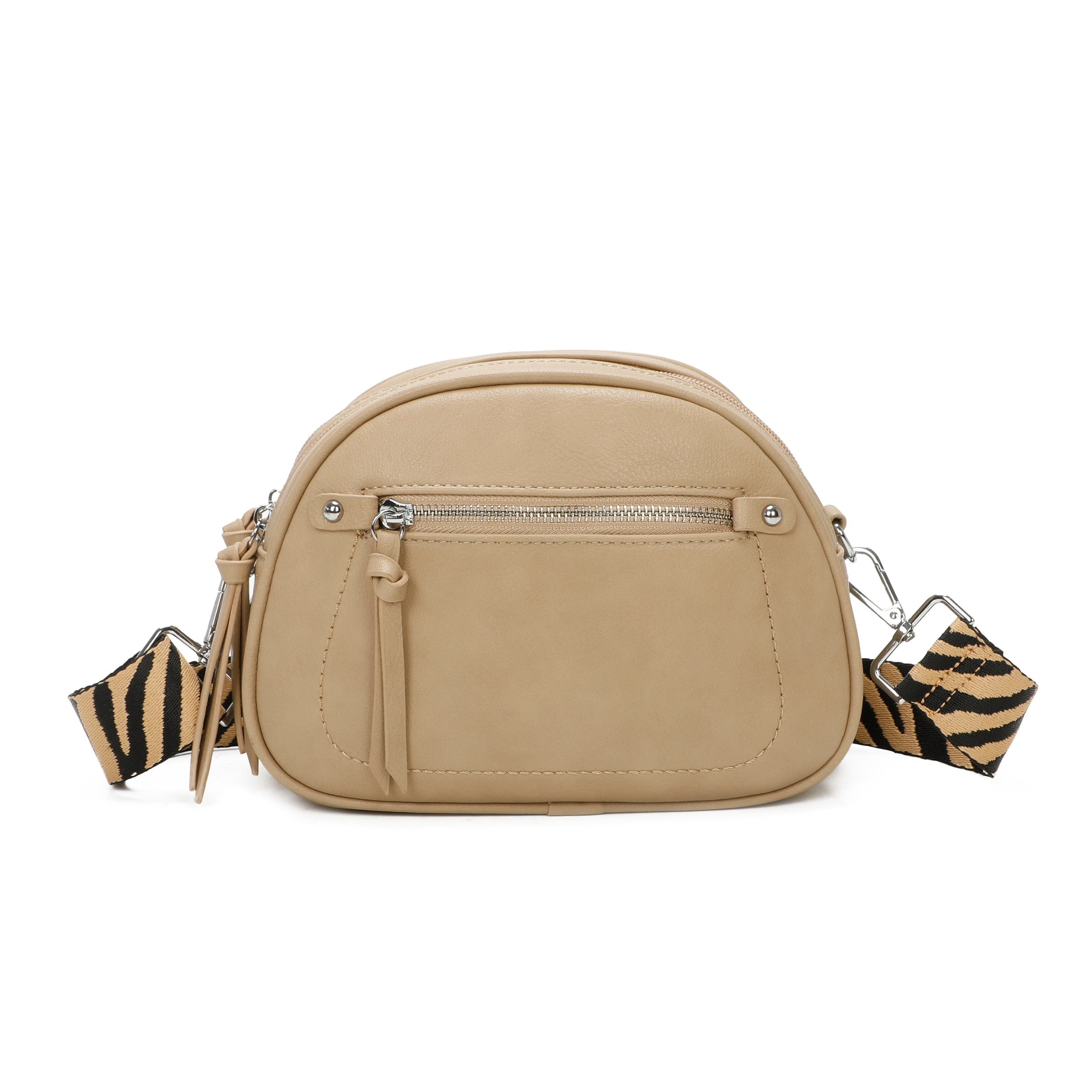 Craze London Double Compartment Crossbody bag