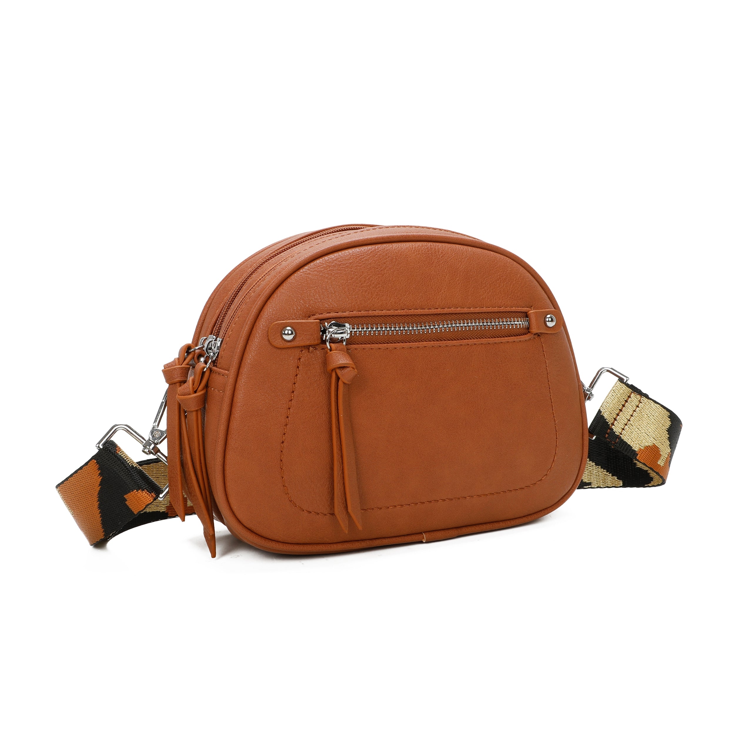 Craze London Double Compartment Crossbody bag