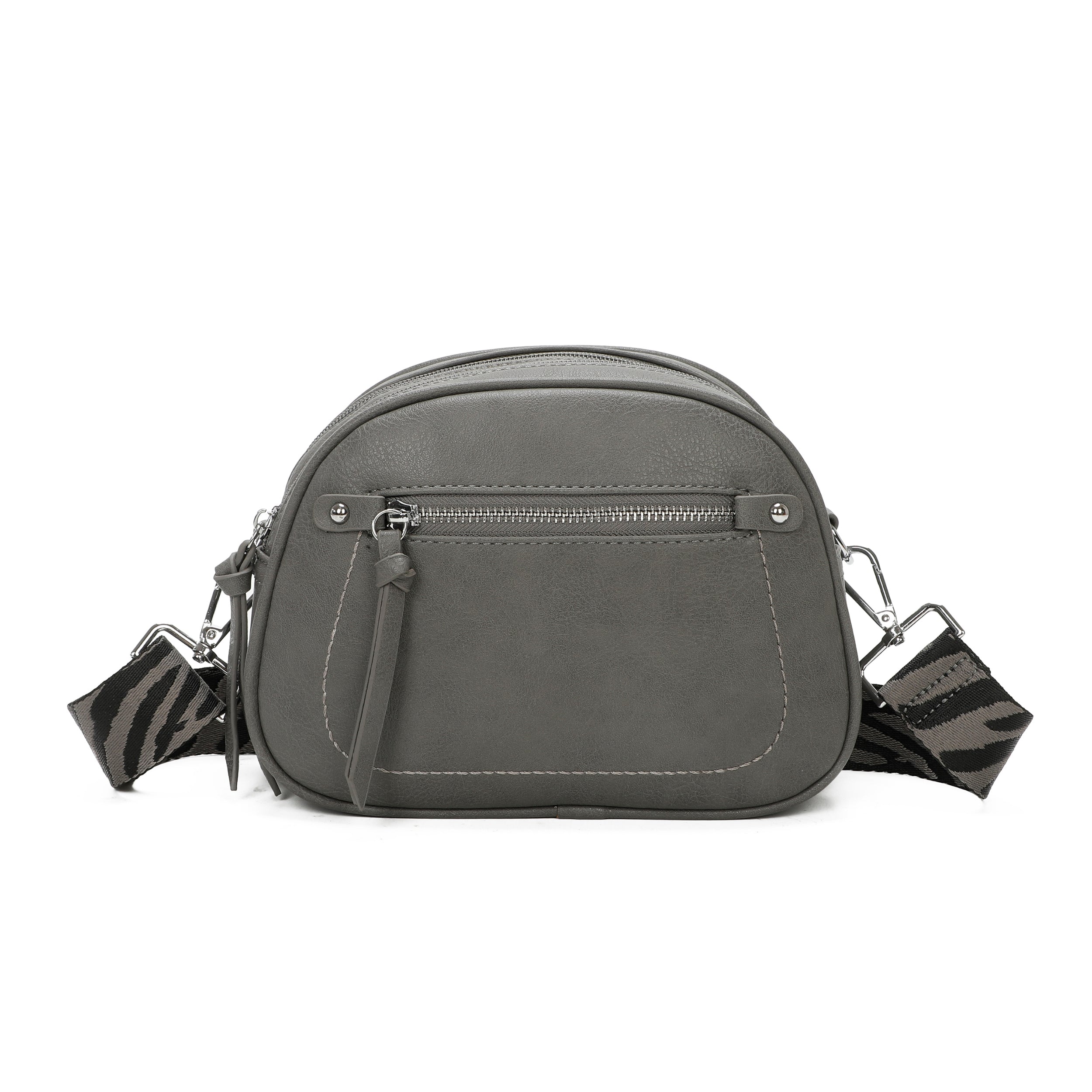 Craze London Double Compartment Crossbody bag