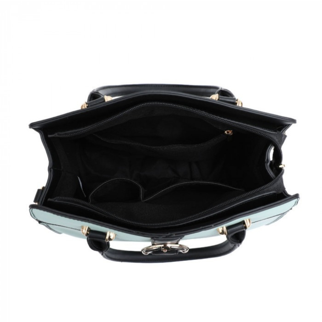 Craze London Fashion Soft Leather Crossbody Bag