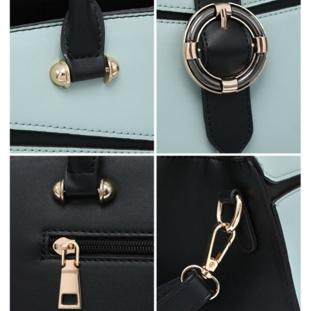 Craze London Fashion Soft Leather Crossbody Bag