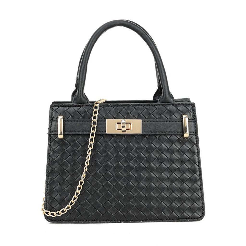 Crze London Faux Leather Shoulder Bag