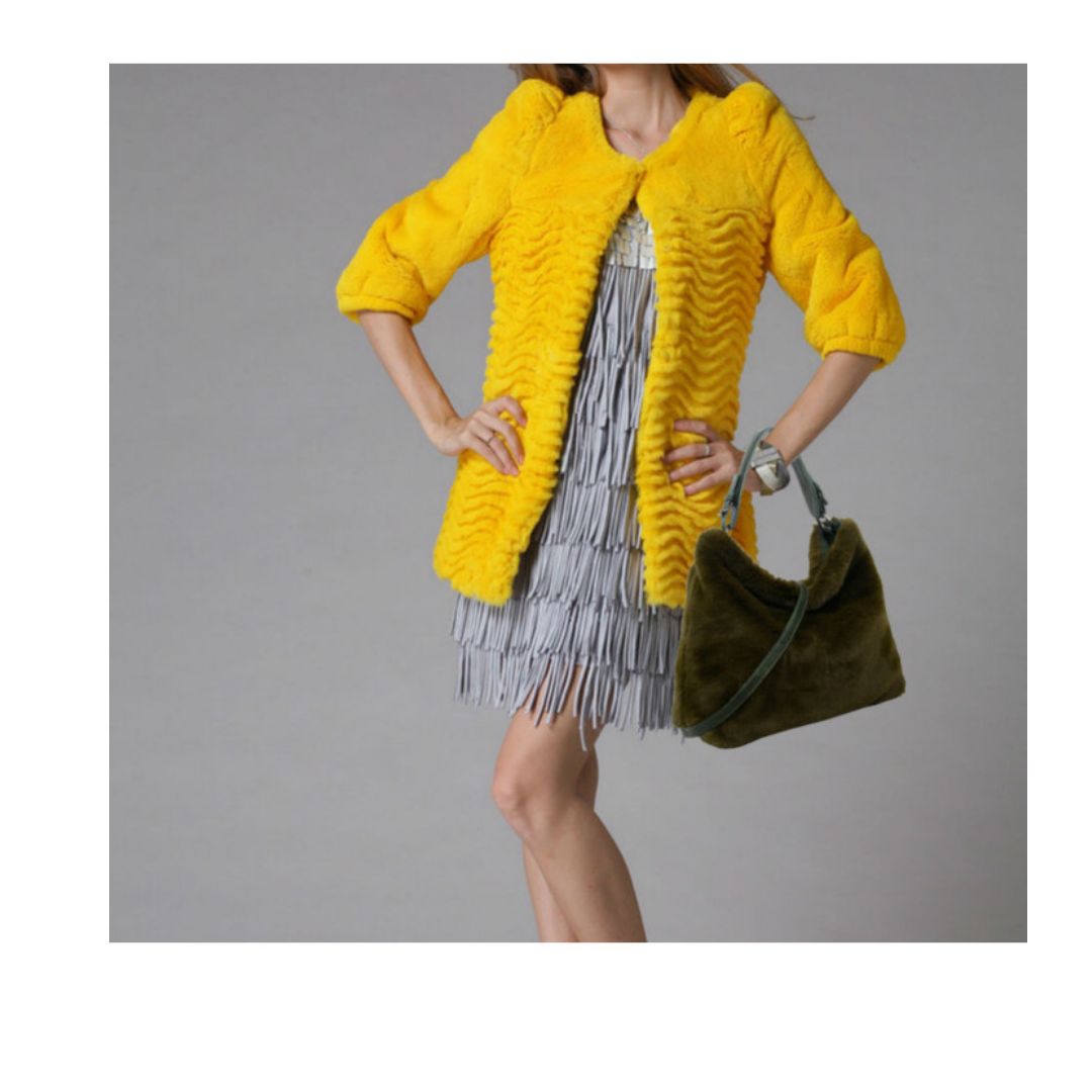 Craze London Faux fur hobo bags
