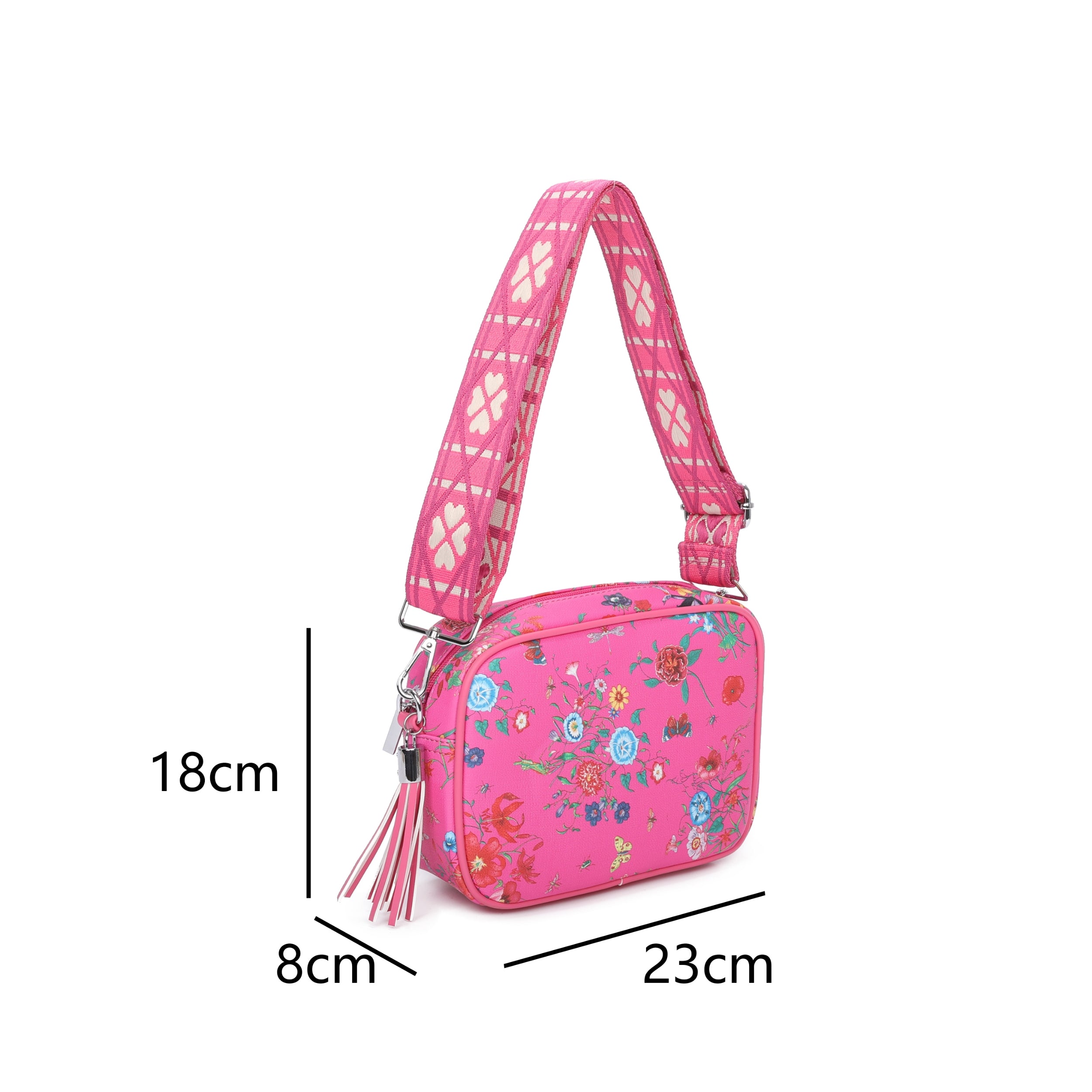 Craze London Floral Cross body bag