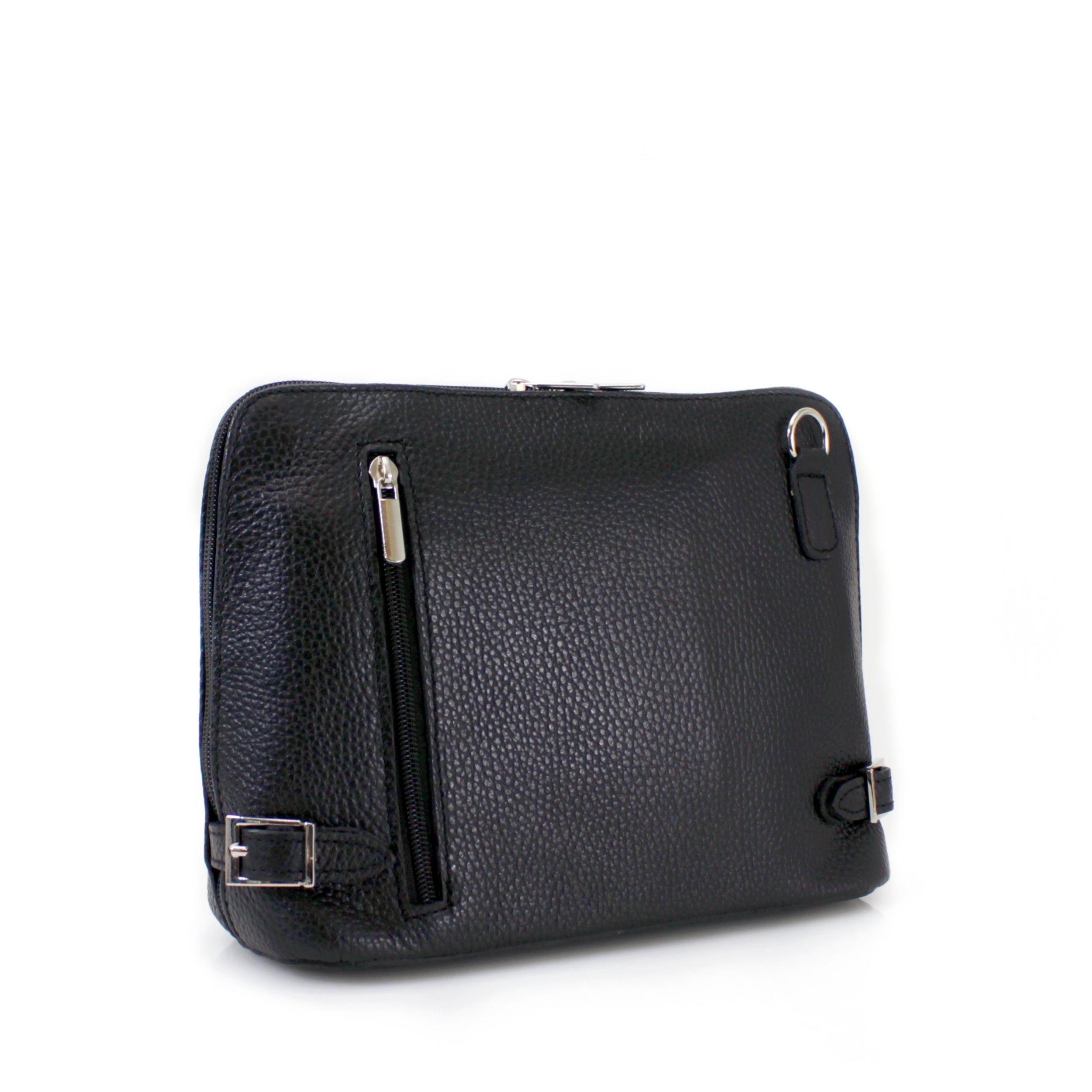 Craze London Leather Crossbody Bag