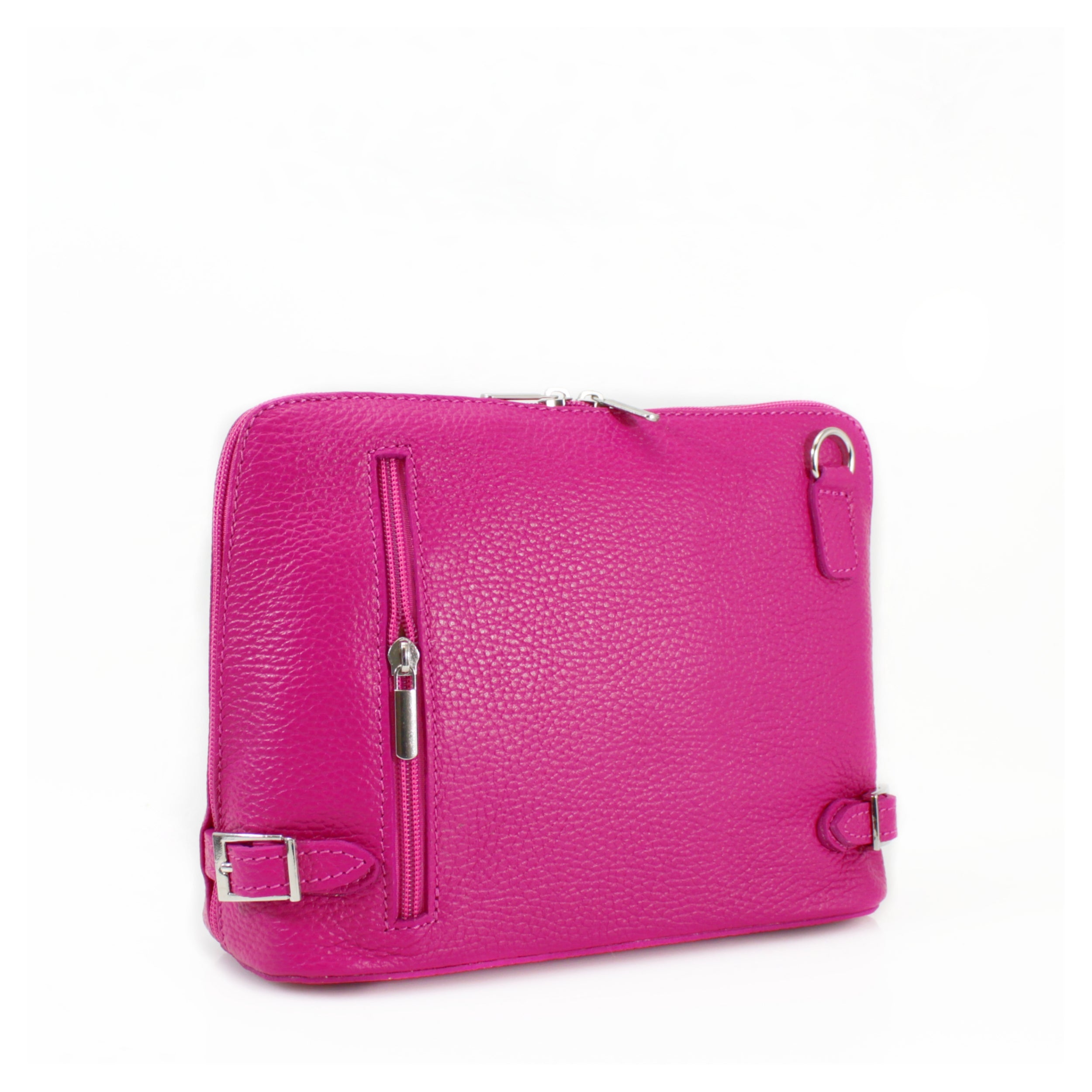 Craze London Leather Crossbody Bag