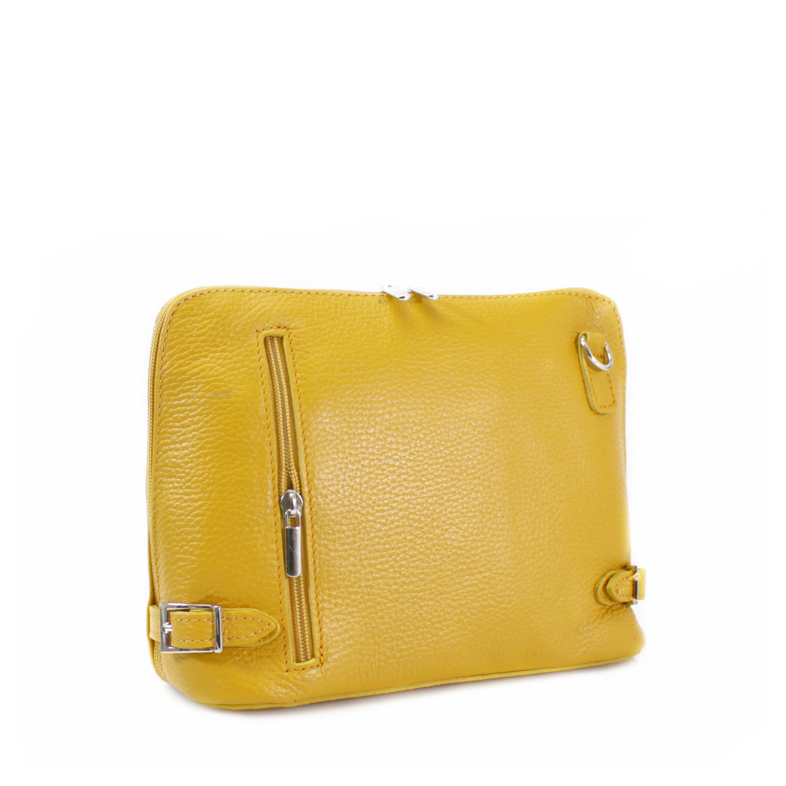 Craze London Leather Crossbody Bag