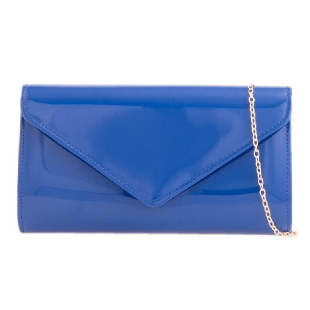 Craze London Patent Clutch Bag