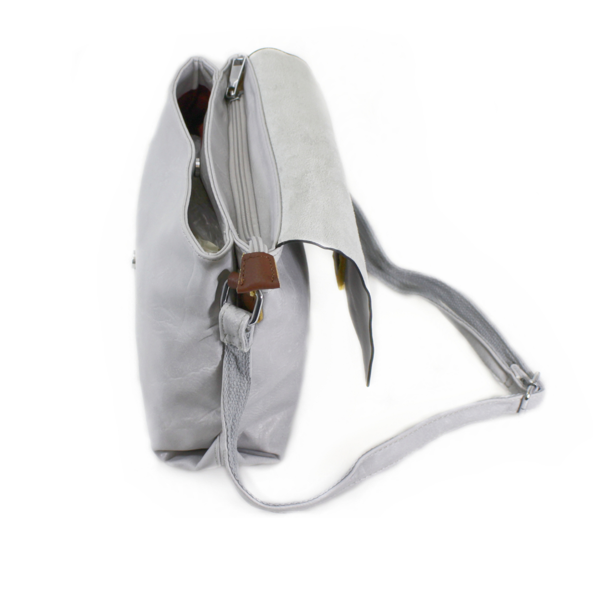 Craze London Real Leather detailing Crossbody bag