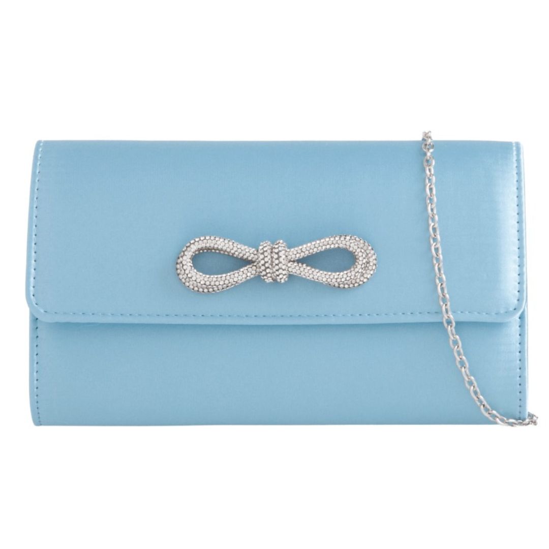 Craze London Satin Clutch Bag
