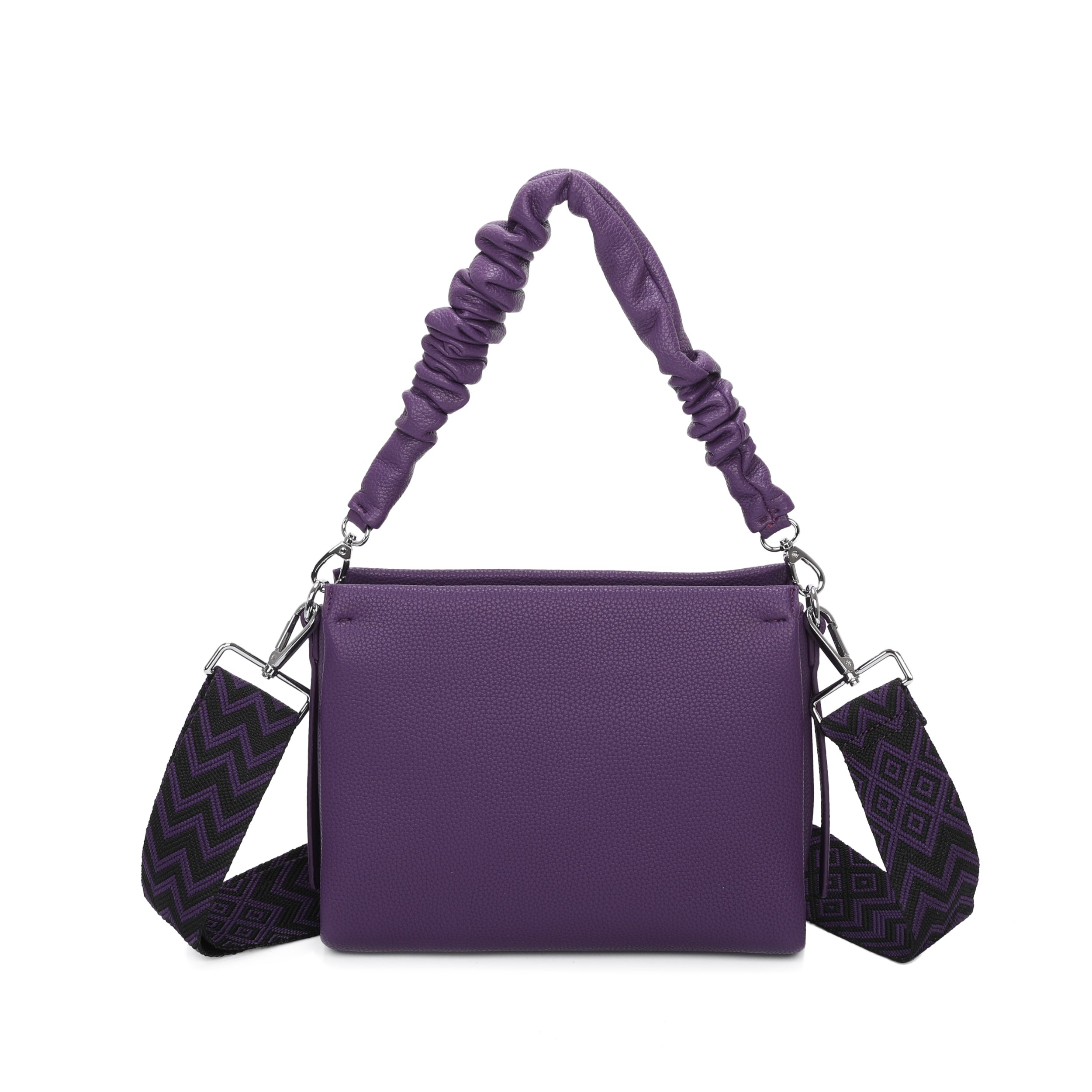 Craze London Shoulder Bag with Soft Detachable Handle