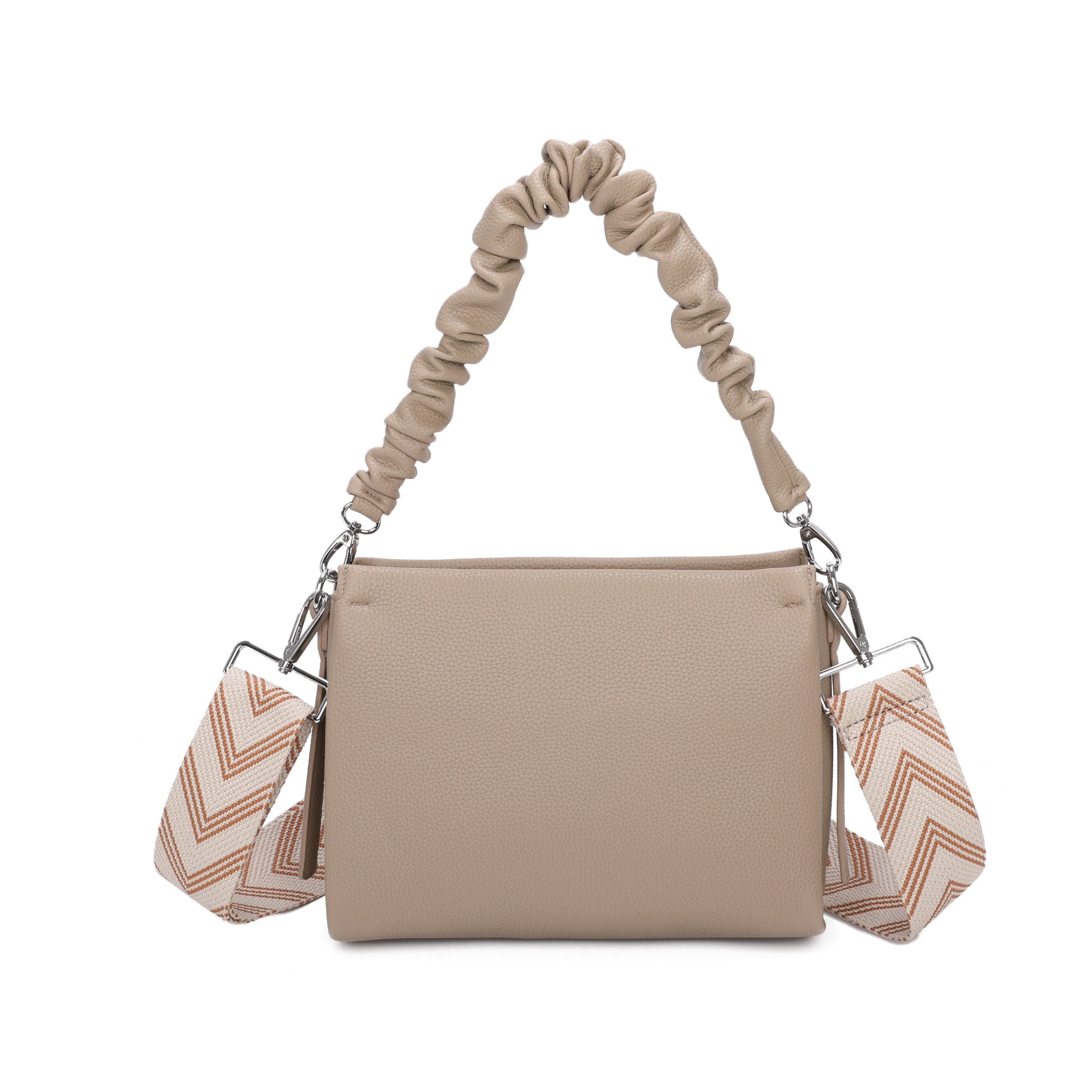 Craze London Shoulder Bag with Soft Detachable Handle