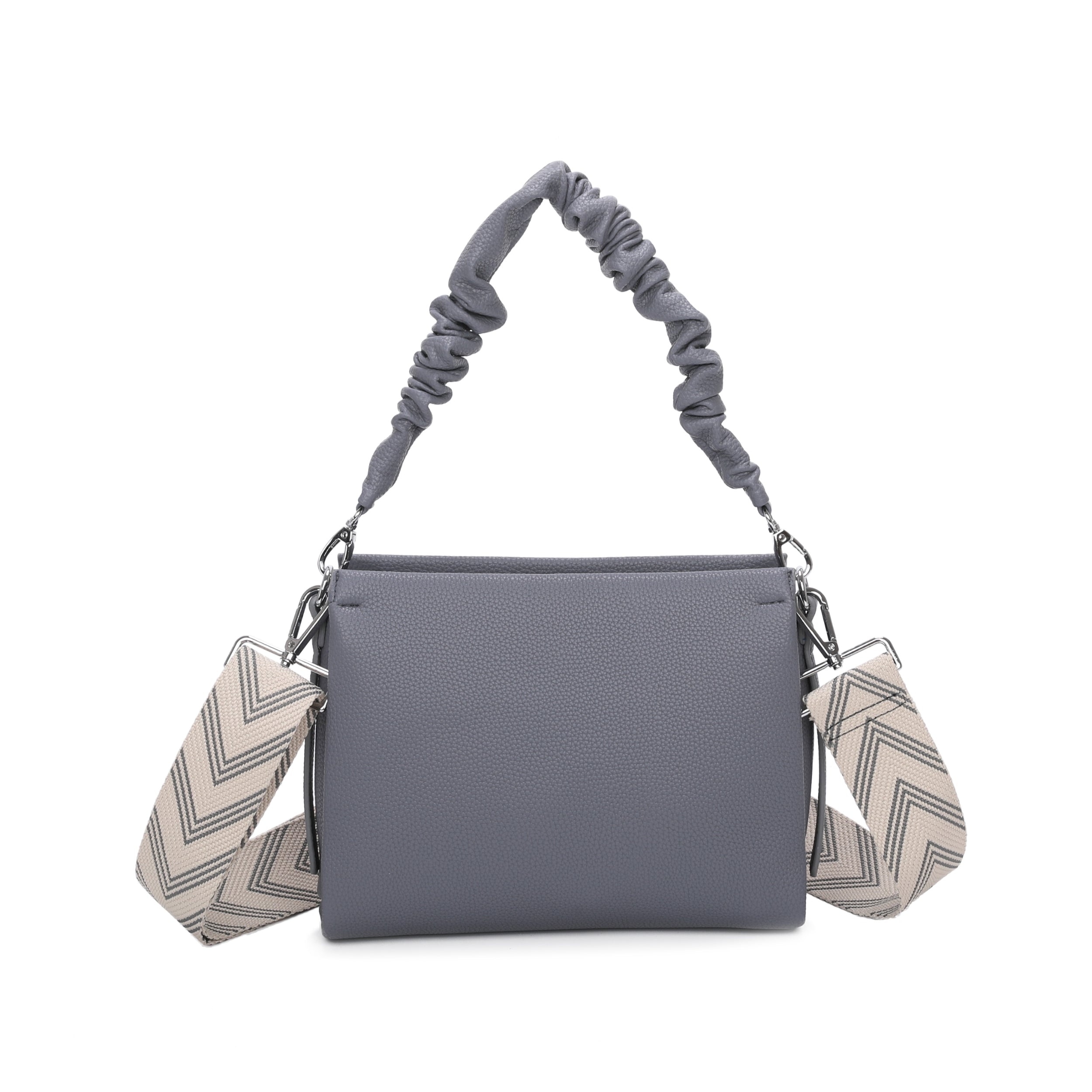 Craze London Shoulder Bag with Soft Detachable Handle