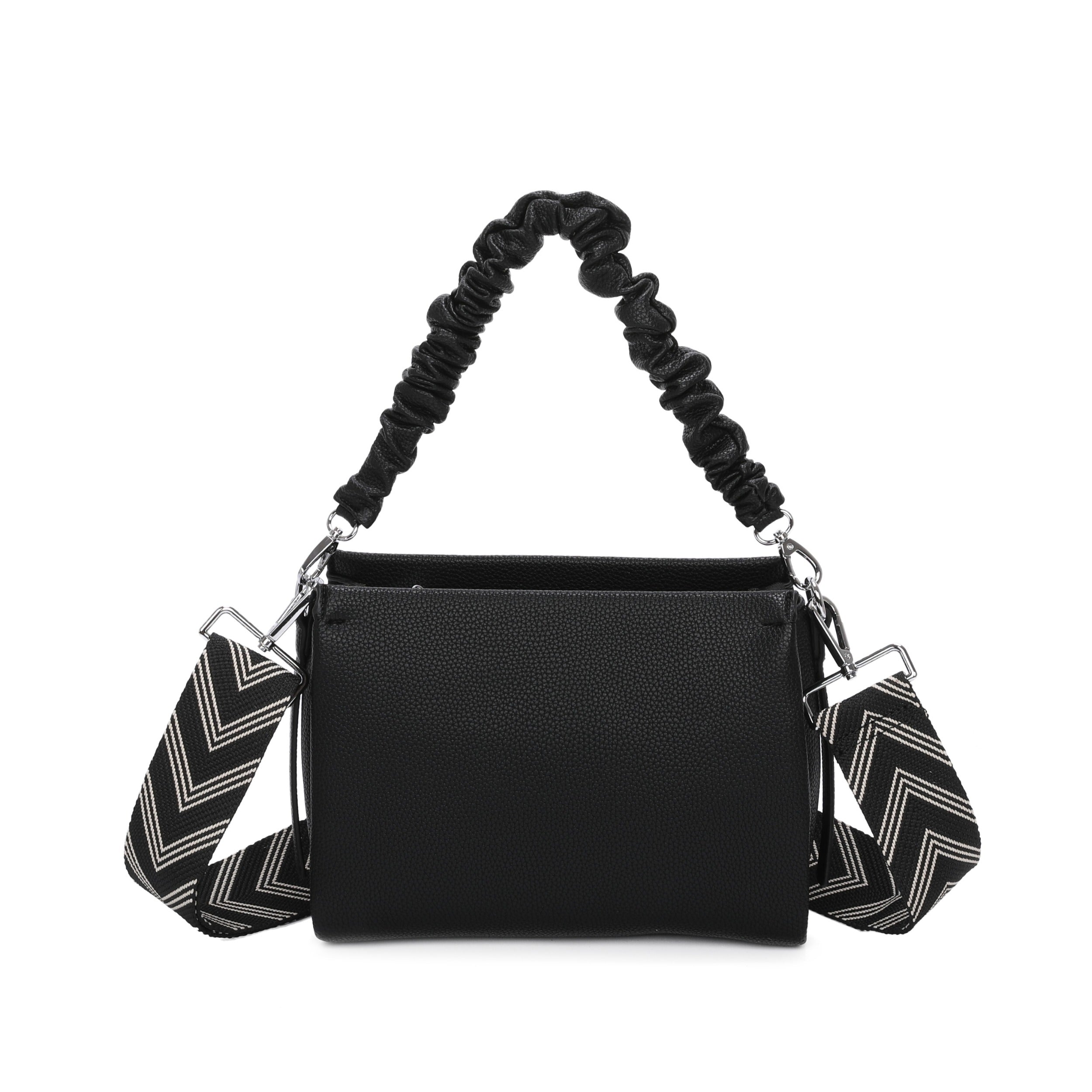 Craze London Shoulder Bag with Soft Detachable Handle