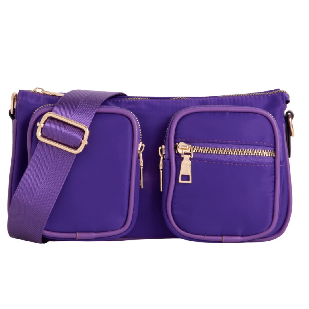 Craze London Shoulder bag with 2 Front Pockets