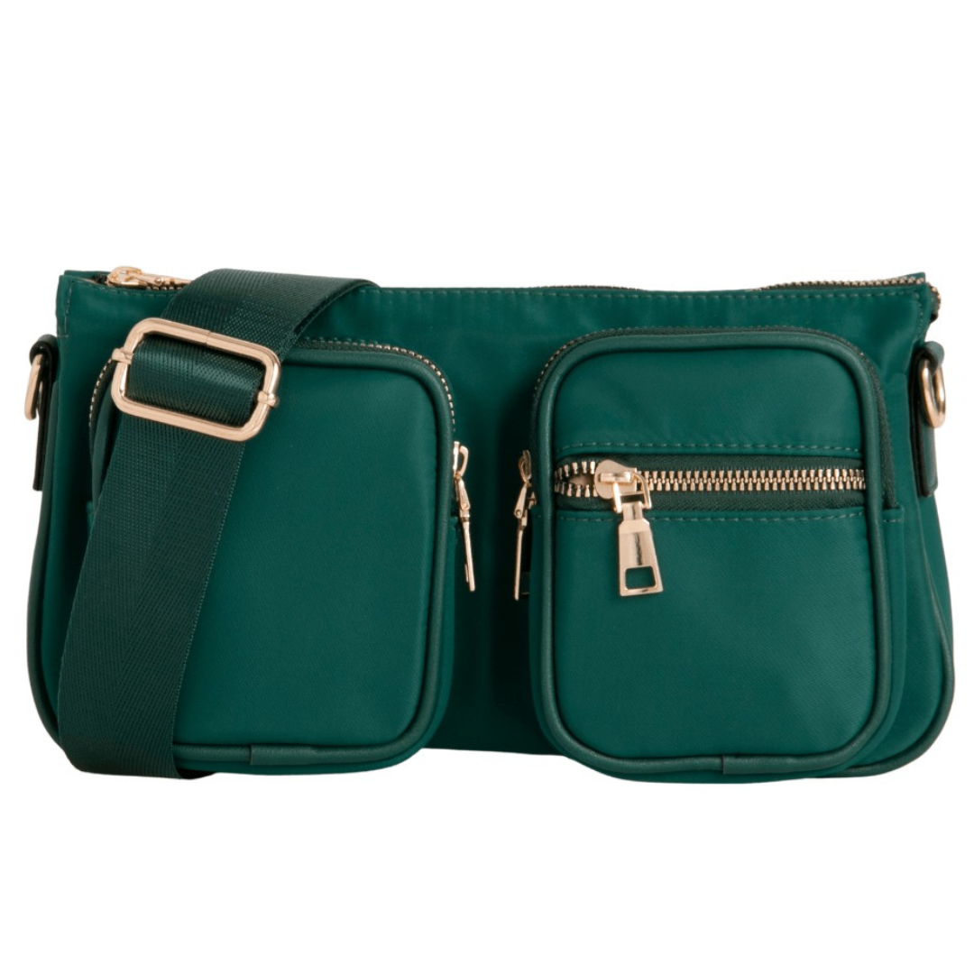 Craze London Shoulder bag with 2 Front Pockets