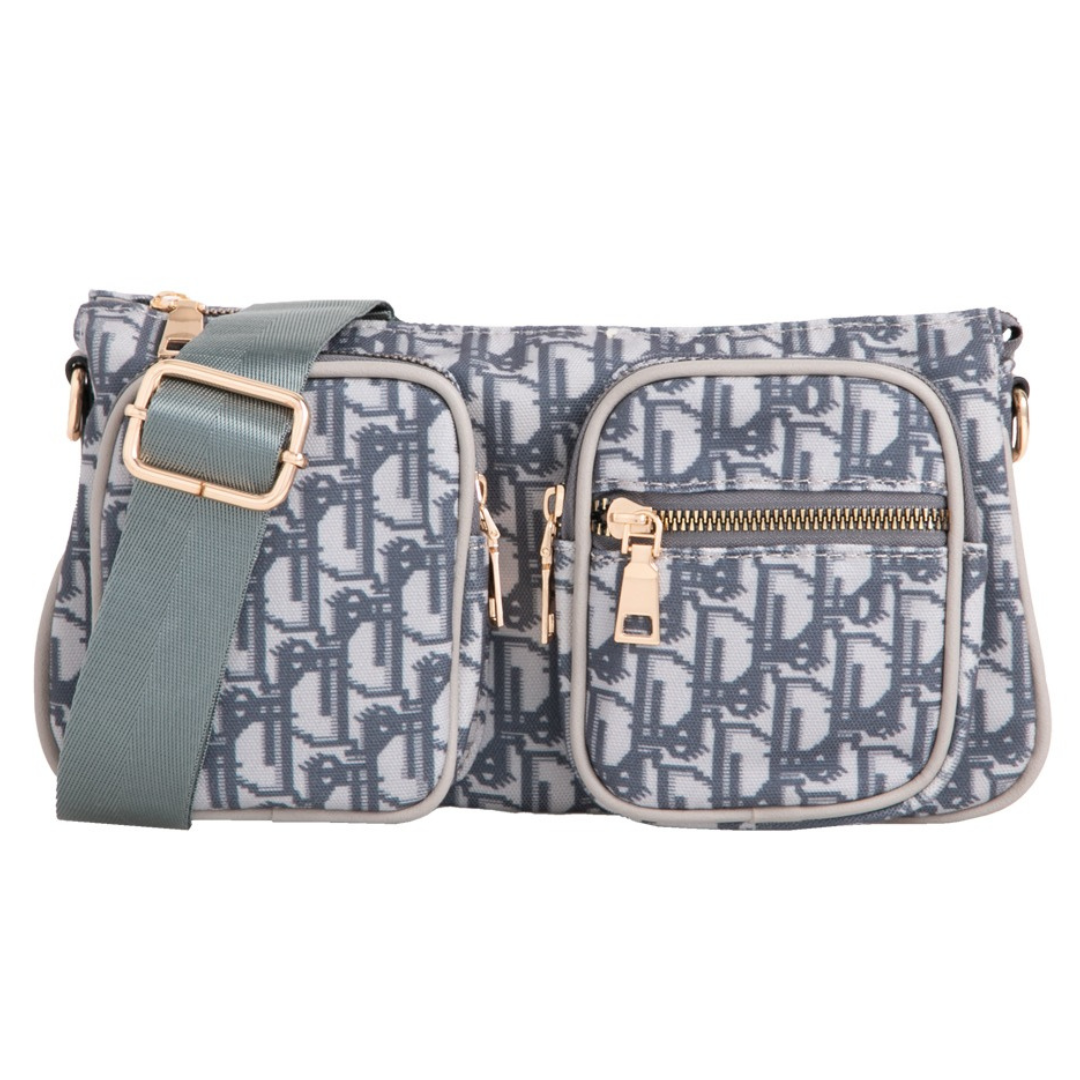 Craze London Shoulder bag with 2 Front Pockets