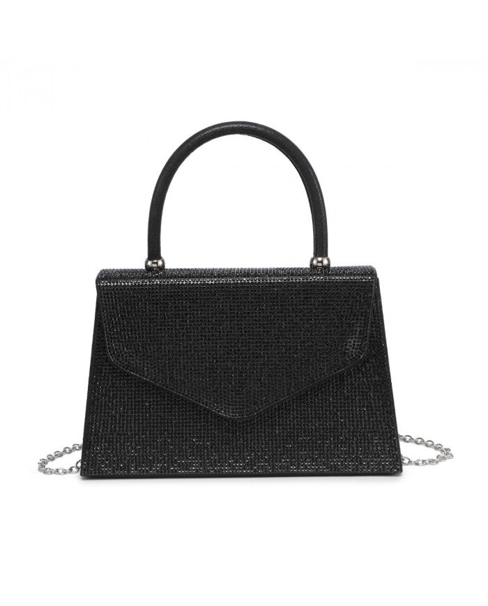 Craze London Single Side Diamante bag