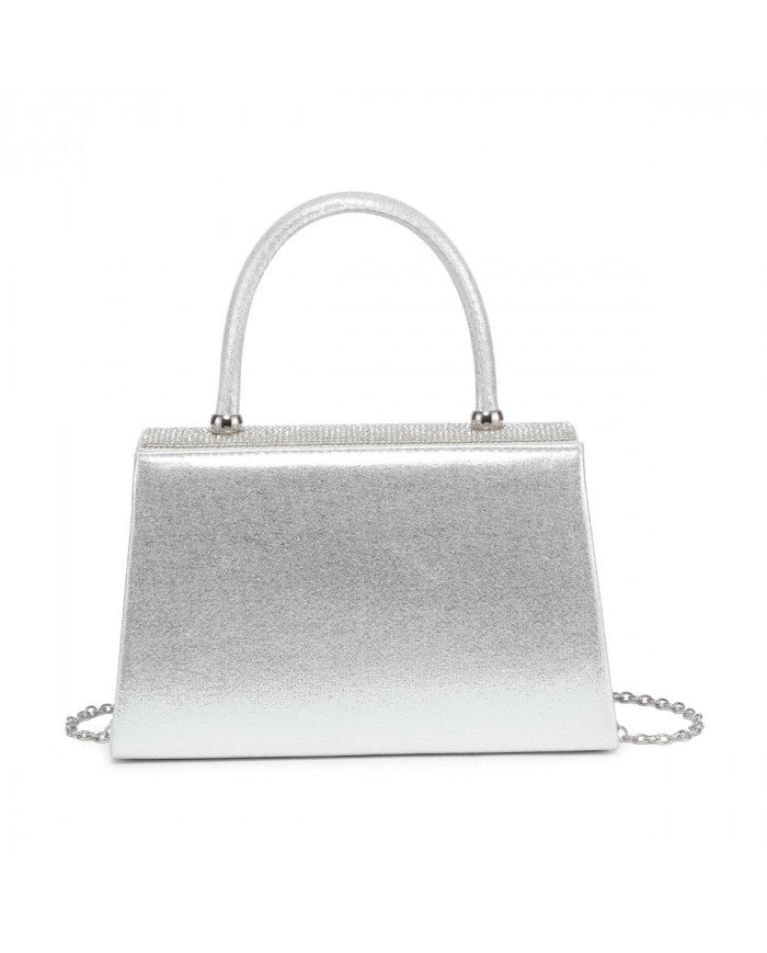 Craze London Single Side Diamante bag
