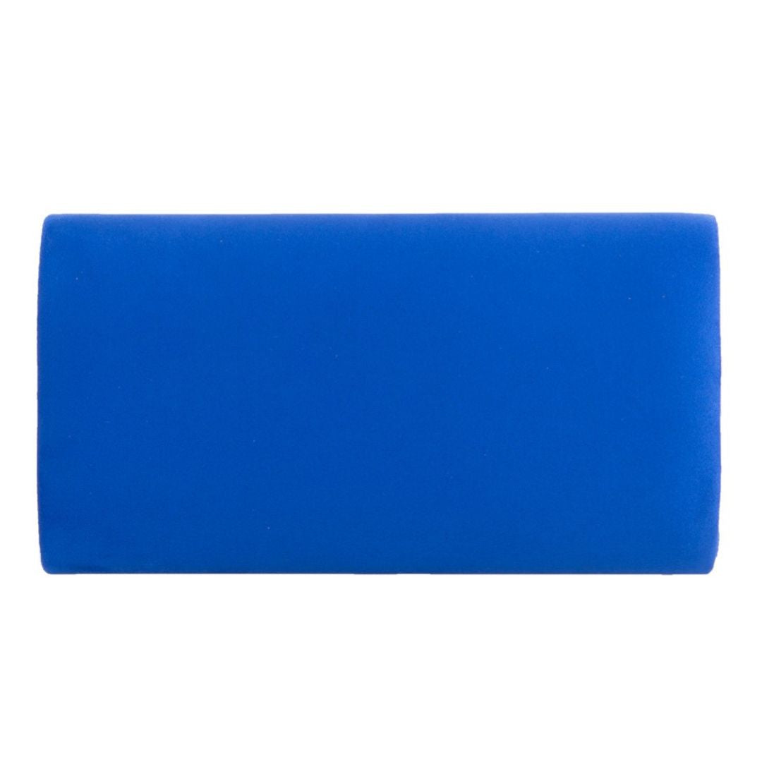 Craze London Suede effect evening clutch bag