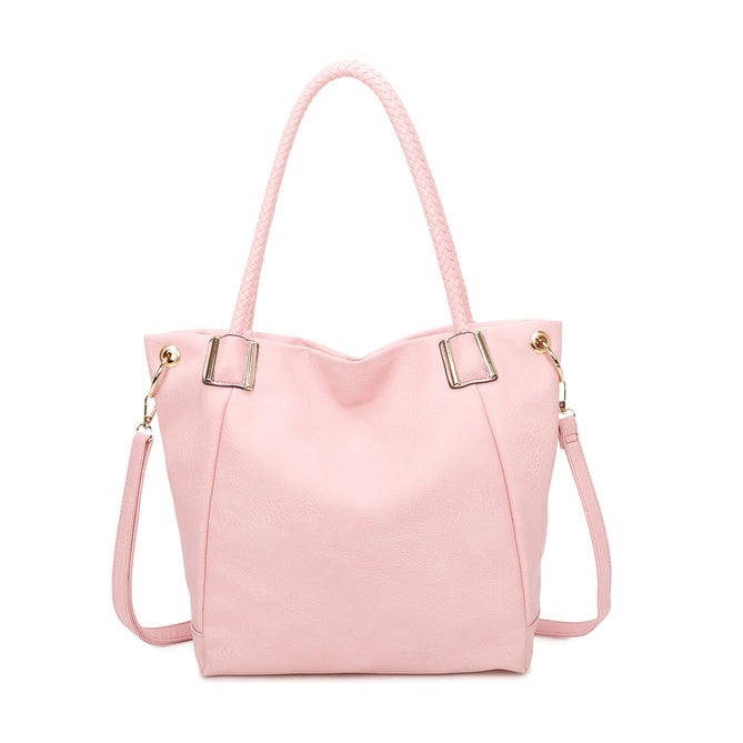 Craze London Tote Bag Featuring an external zipped pocket