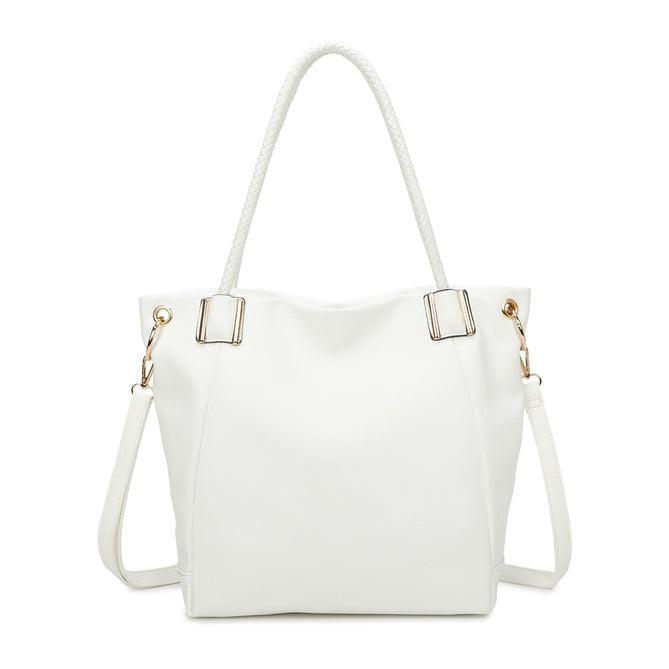 Craze London Tote Bag Featuring an external zipped pocket