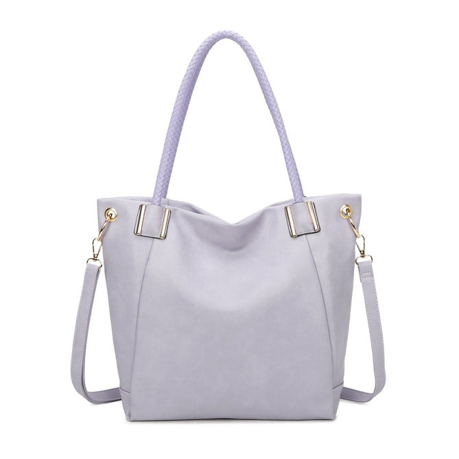 Craze London Tote Bag Featuring an external zipped pocket