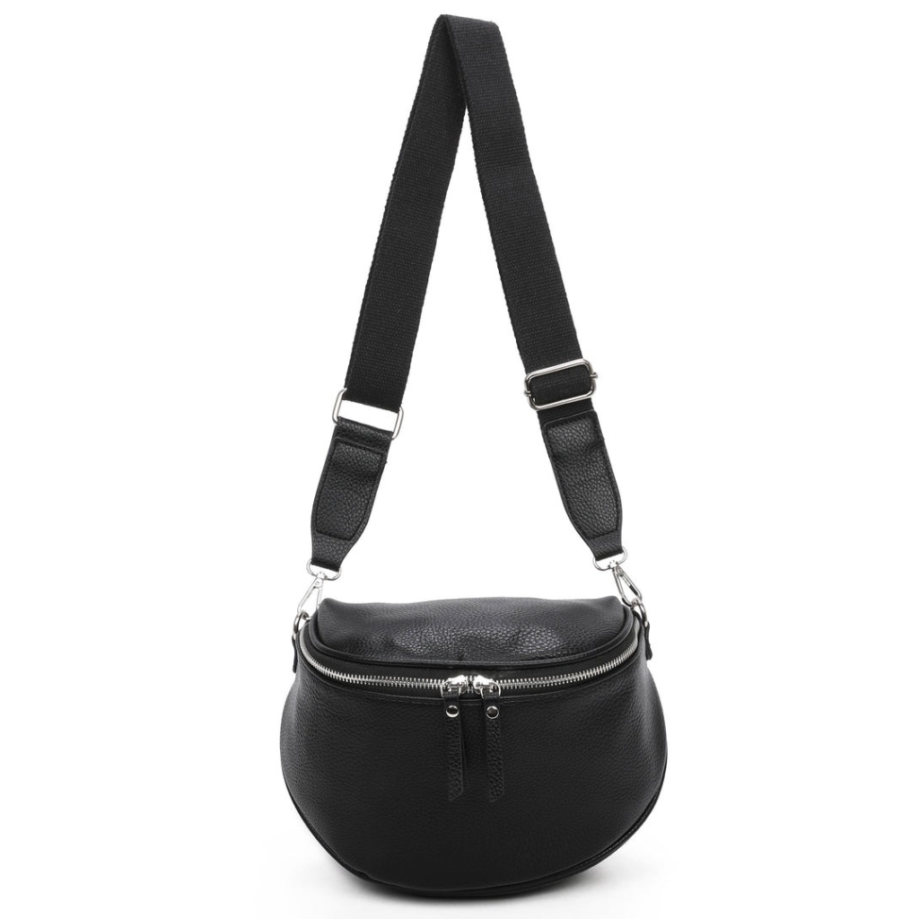 Craze London Crossbody bag with Top Zipper Closure