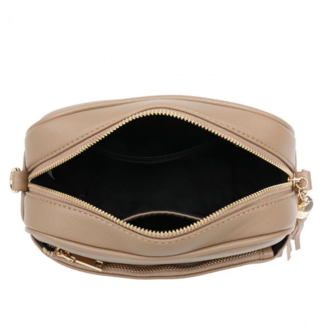 Craze London Cross Body Handbag with zip top section