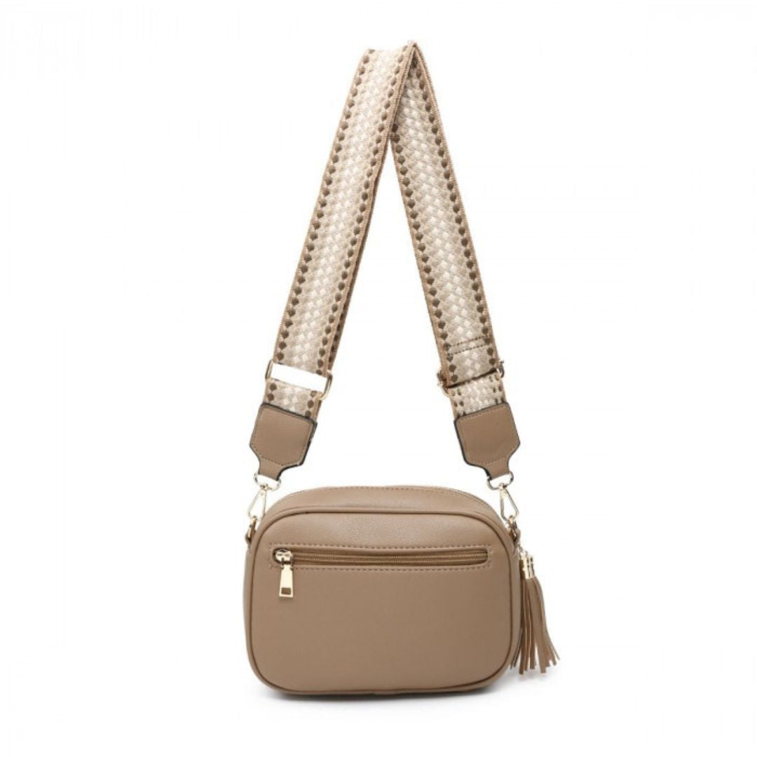 Craze London Cross Body Handbag with zip top section