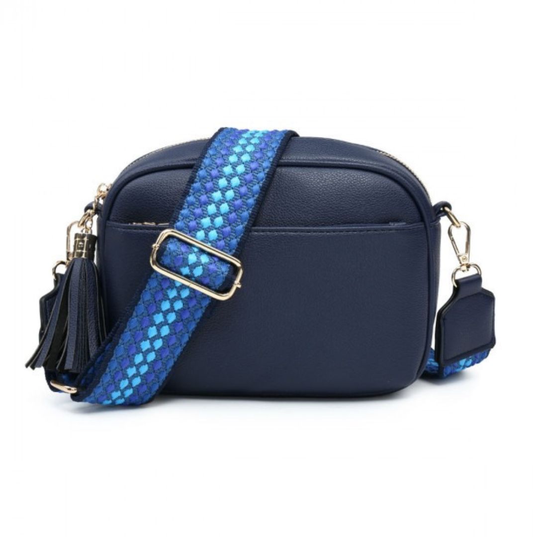 Craze London Cross Body Handbag with zip top section