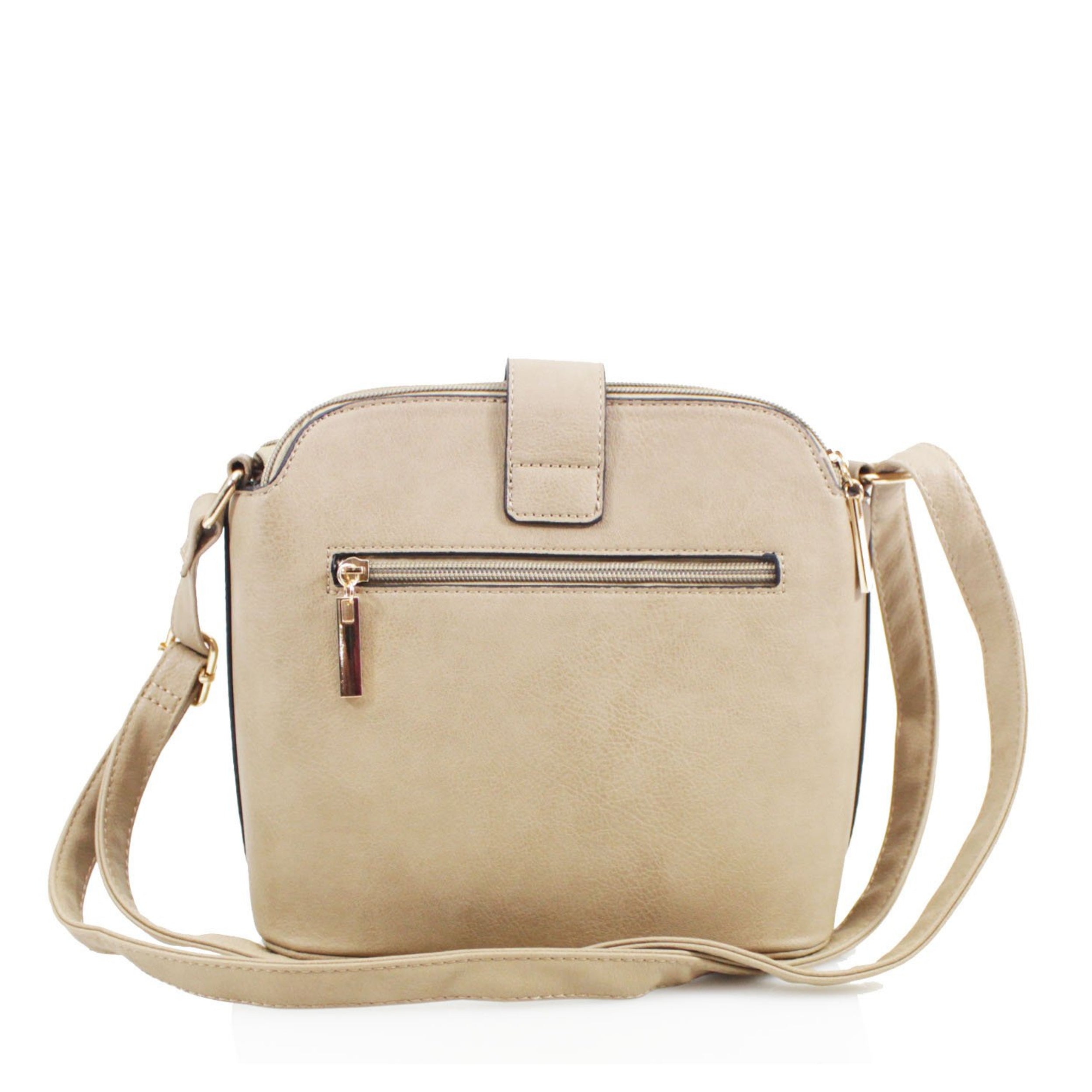Craze London Crossbody bag with Back zip Pocket