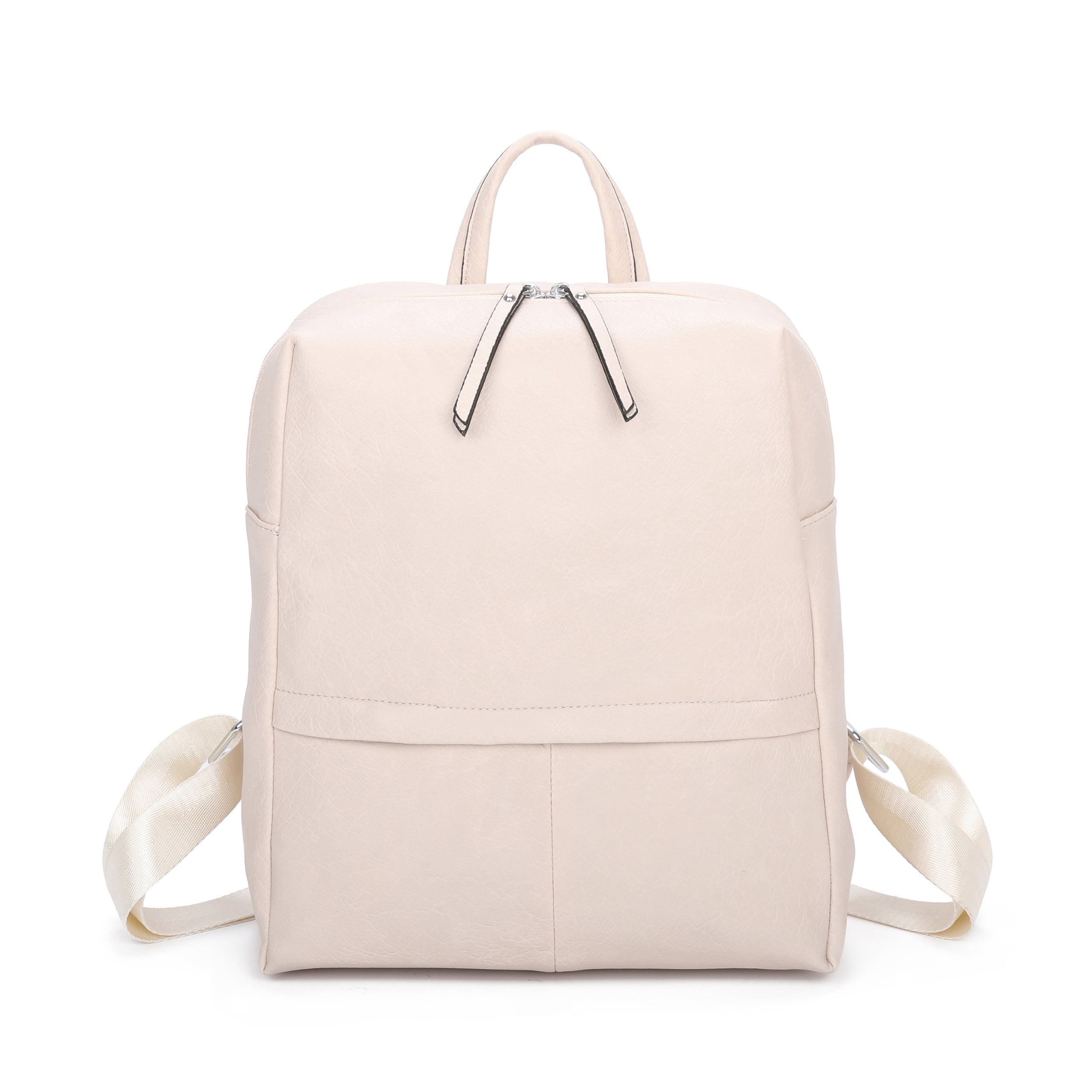 Craze London Dark silver tone metal hardware Backpack
