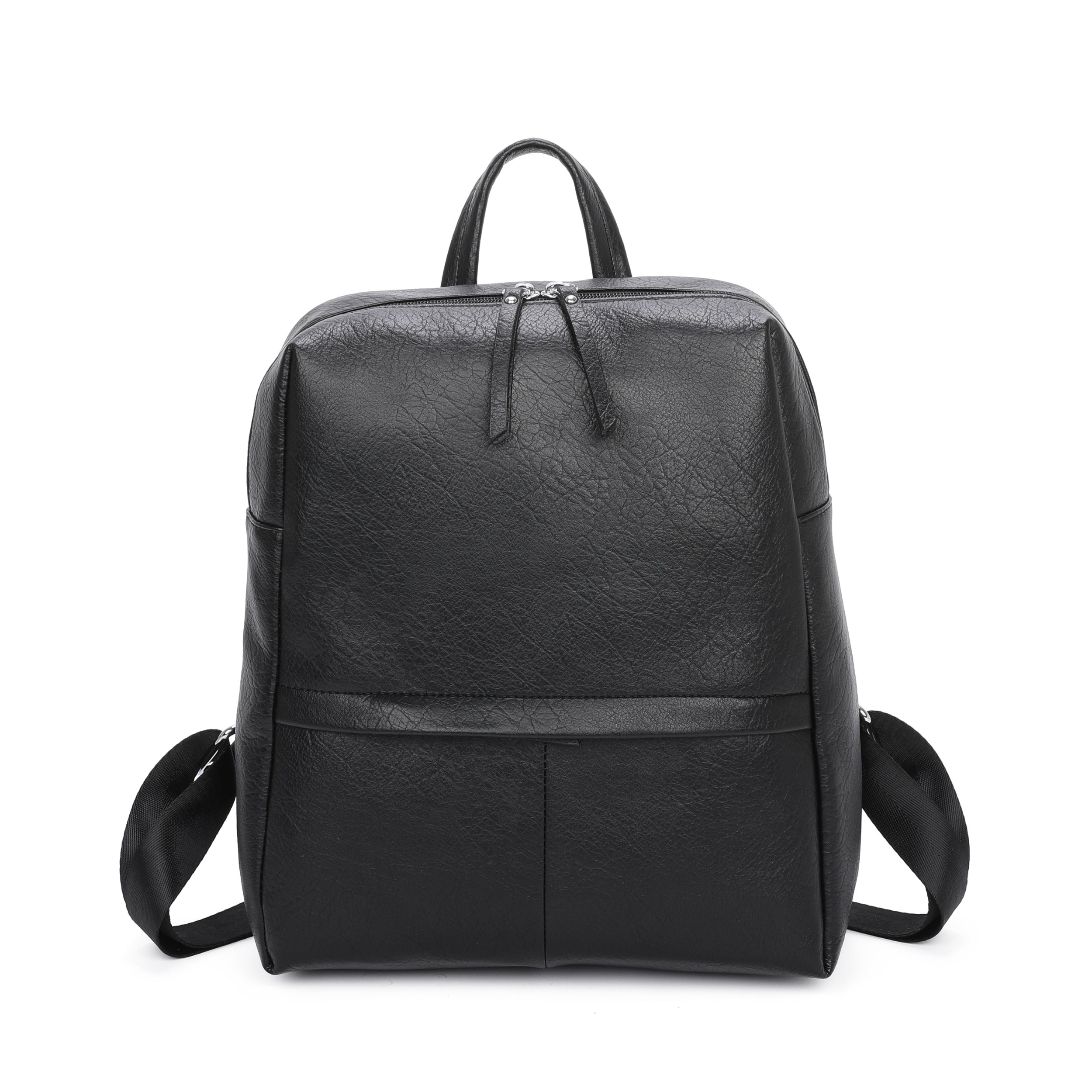 Craze London Dark silver tone metal hardware Backpack