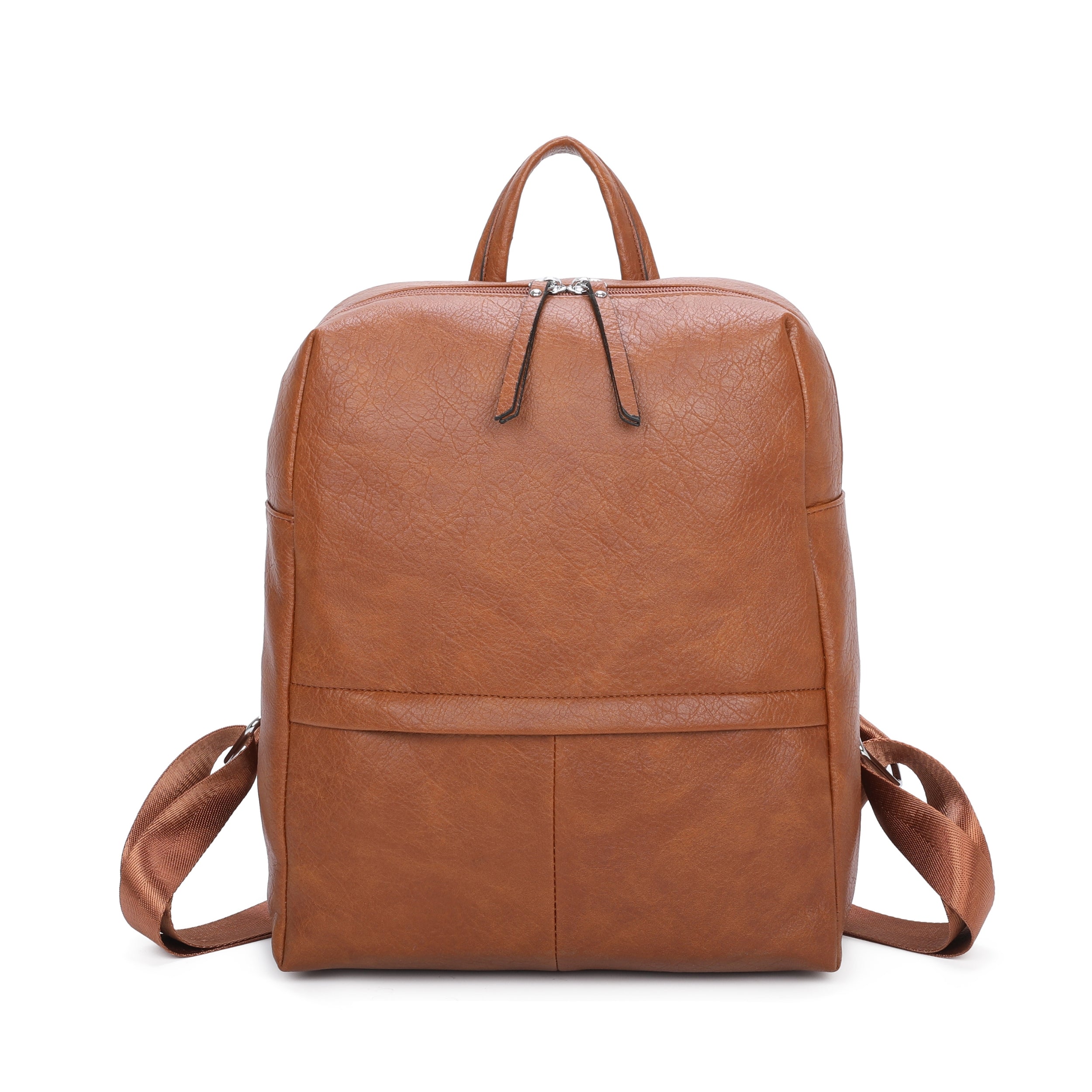 Craze London Dark silver tone metal hardware Backpack