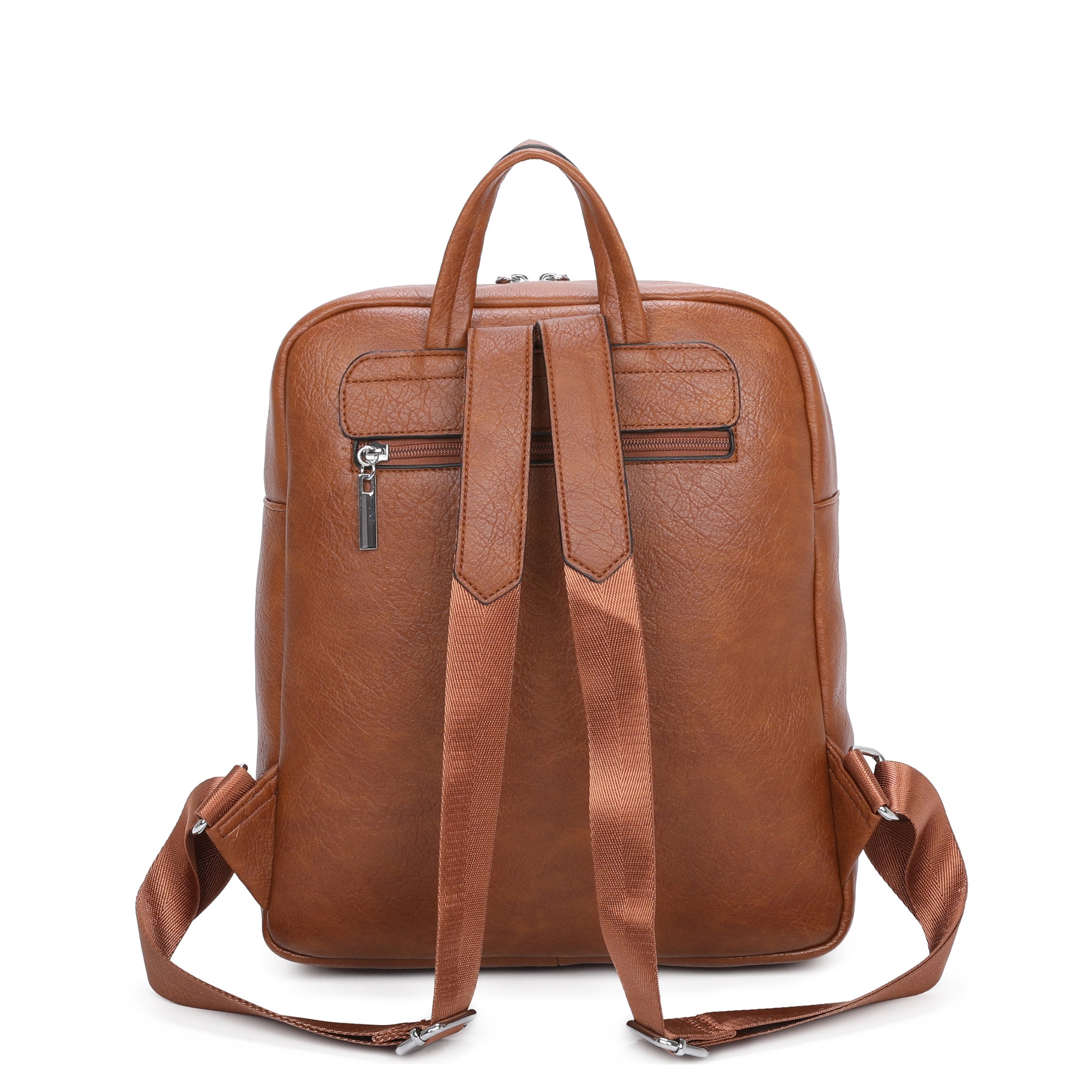 Craze London Dark silver tone metal hardware Backpack