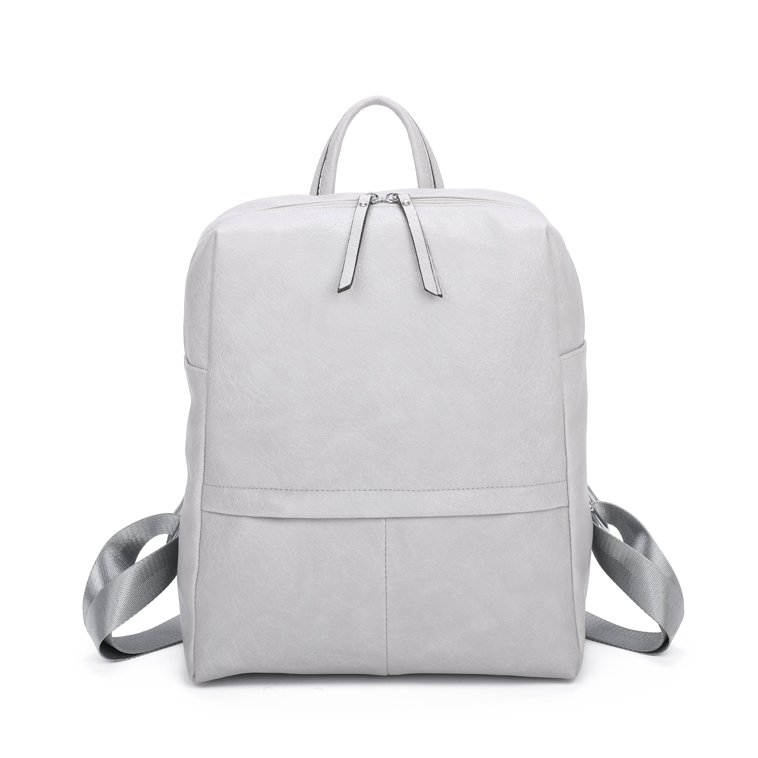 Craze London Dark silver tone metal hardware Backpack