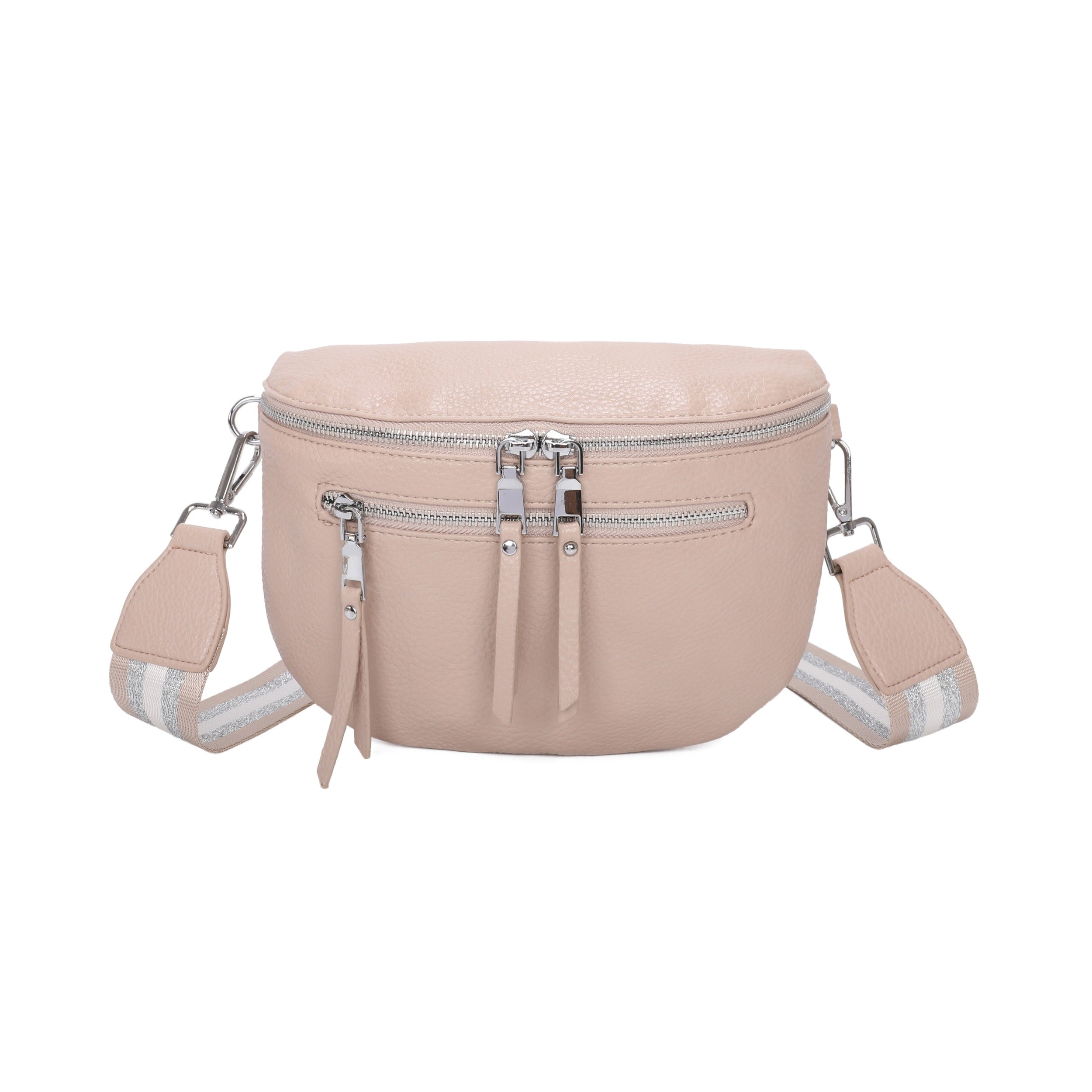 Craze London Detachable Colorful Strap Sling Bag