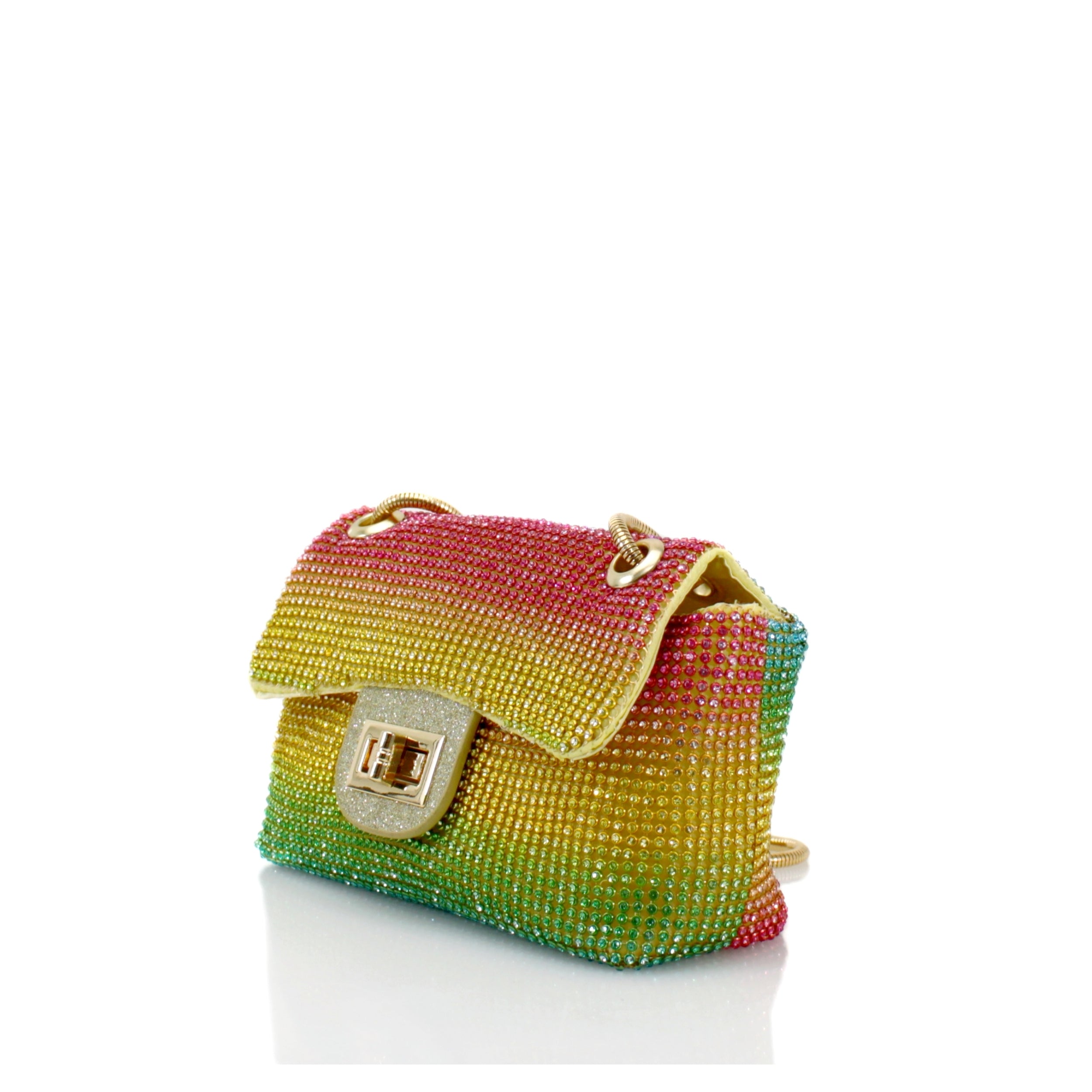 Craze London Diamante Clutch