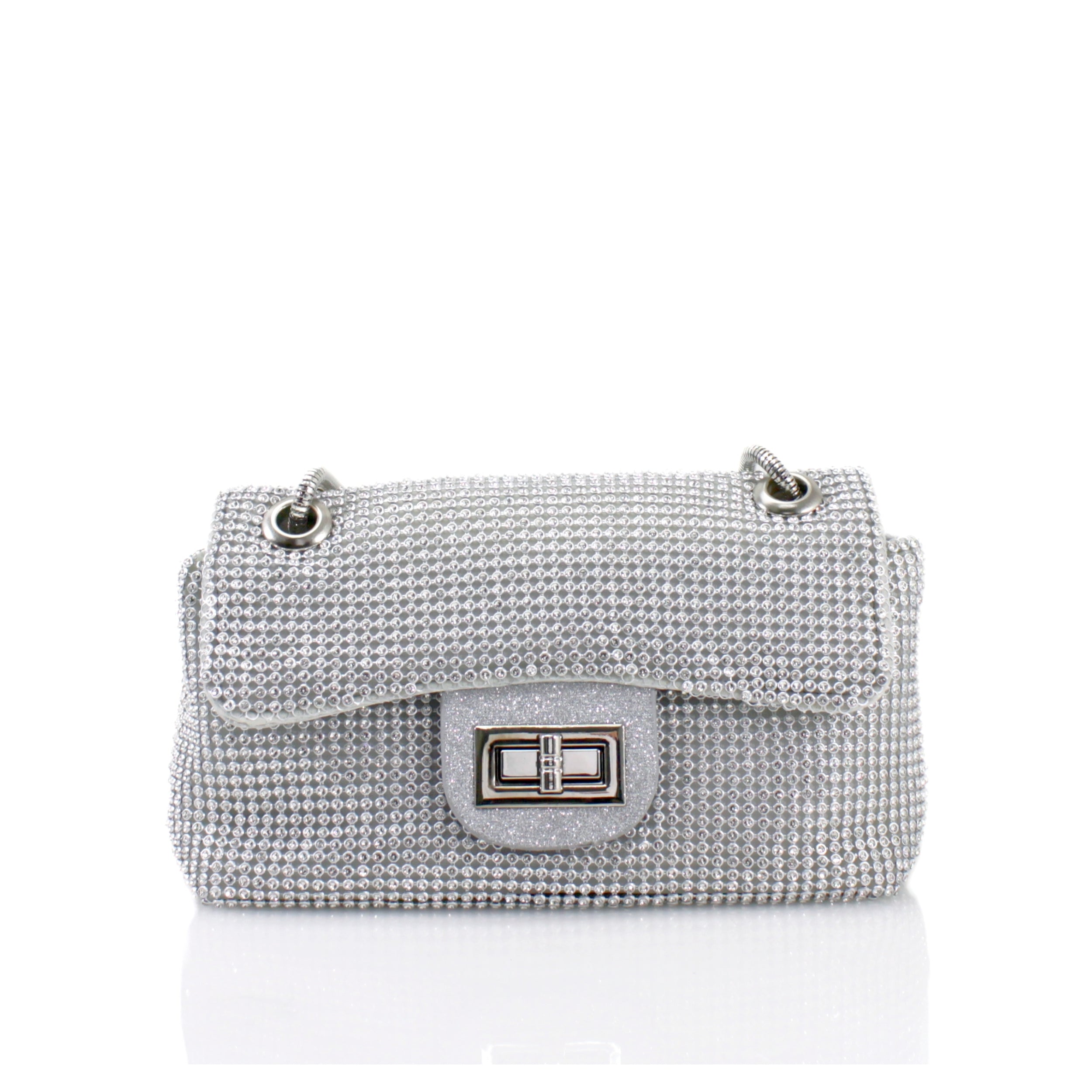 Craze London Diamante Clutch